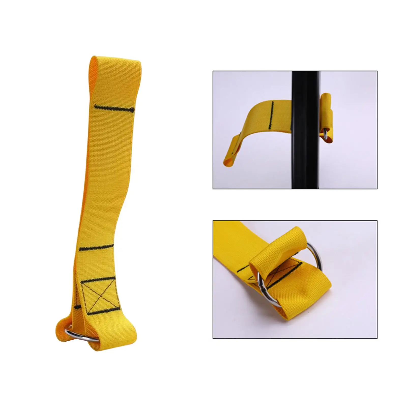 Strap Loading Pin, Rod Bell Counterweight Belt for Machine Attachment Travelling