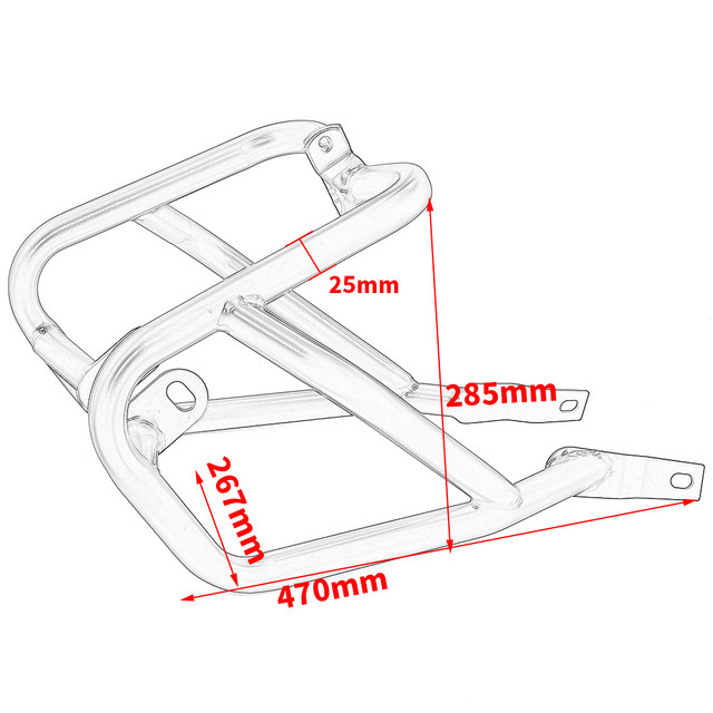 Motorcycle Highway Crash Bars For Kawasaki Versys UK | Ubuy