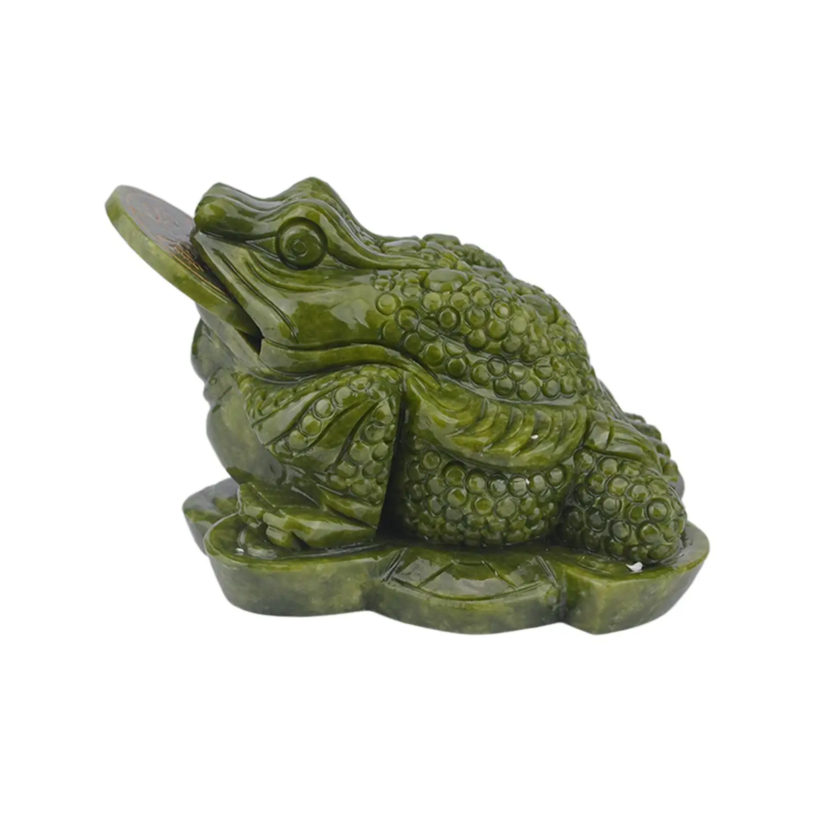 Feng Shui Ornament Chinese Toad fortune Small for Shop Office Desktop Decor