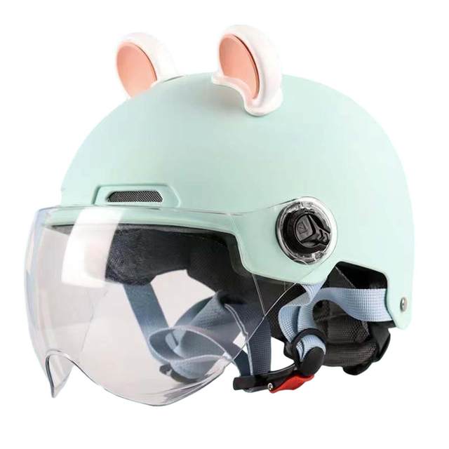 Open Face Moped Helmet Fashion Novelty Lightweight Half Helmet Accessory for Chopper Cruiser Electric Motorcycles Moped Men