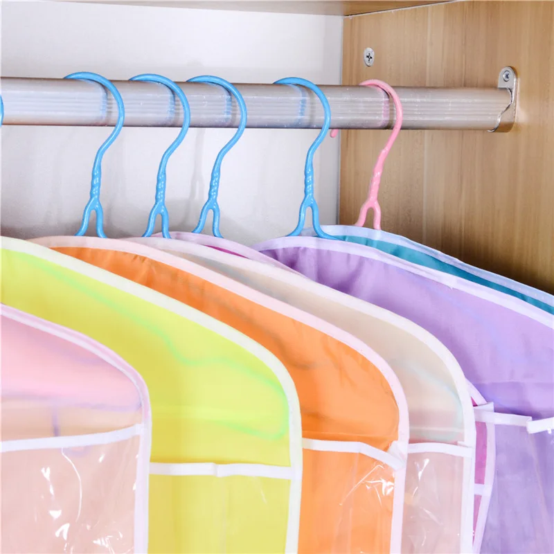 Clear Hanging Bag Organizer in Use