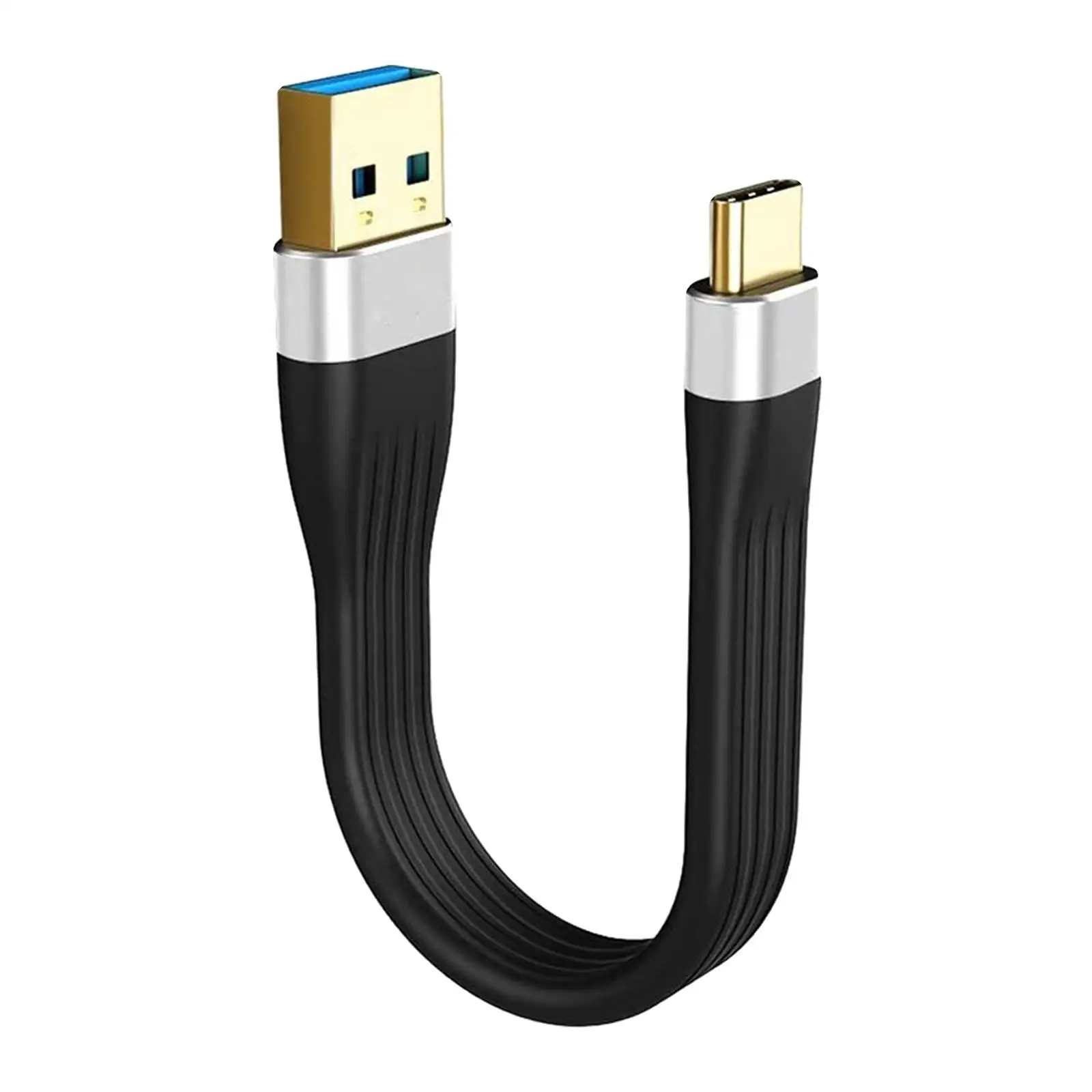 USB 3.1 A to Type C Cable 5 Inches 5Gbps Short Charger Adapter for Samsung  S20 S20+ S10 S9 SSD Note 8 9 for MacBook