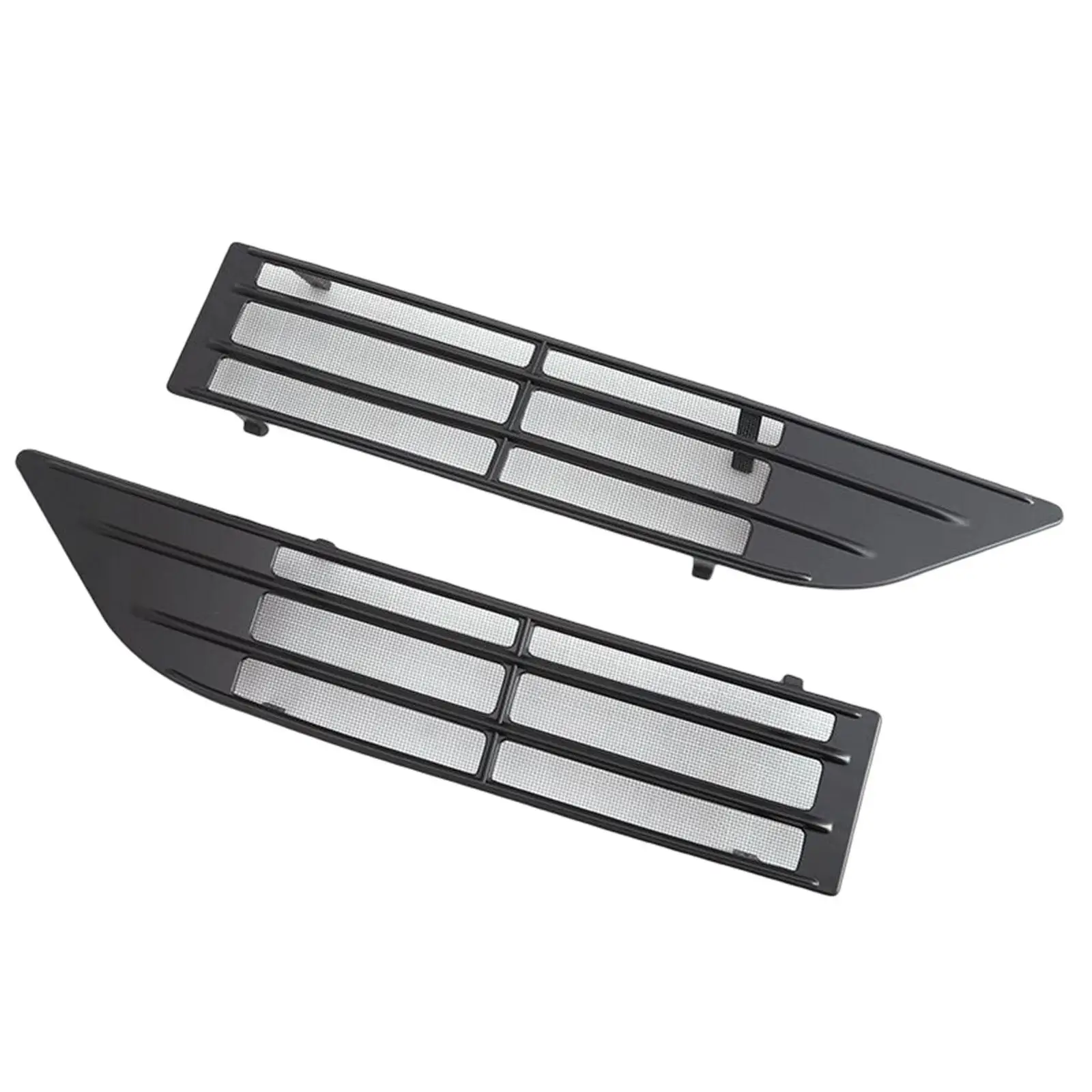 2Pieces Front Grille Mesh Durable High Performance for Byd Yuan Plus