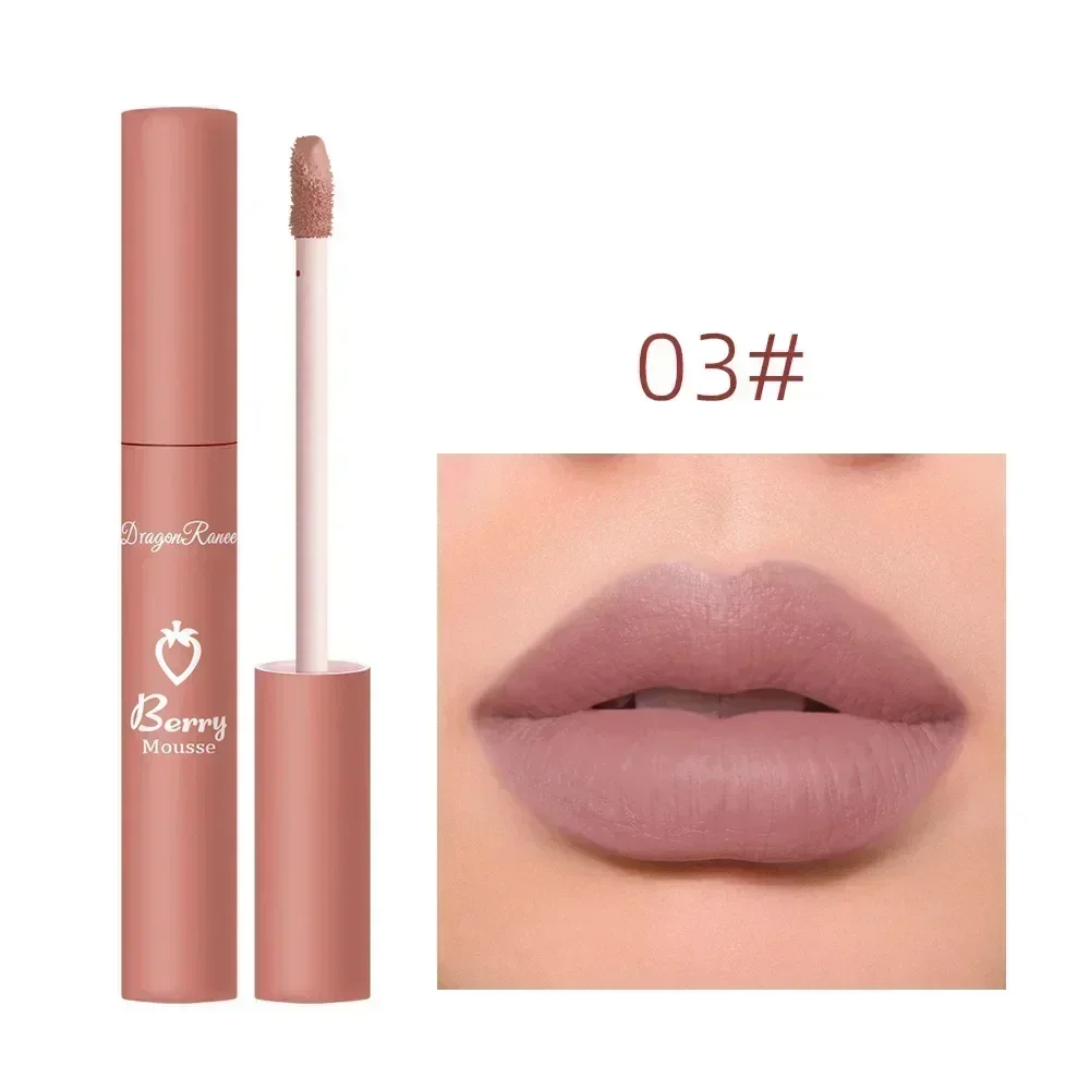 Best of Waterproof Liquid Lipstick 12 Colors Matte Nude Lip Gloss Brown Pigment Dark Red Lasting Velvet Lipstick Women Makeup Lip Glaze Reviews & Tips - Image 4