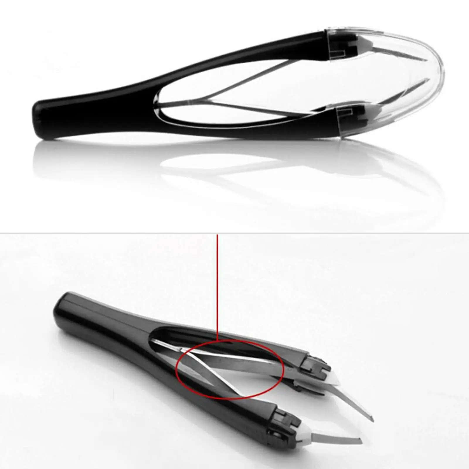 Portable Automatic Retractable Eyebrow Tweezers Eyebrow Scraping Eyebrow Trimmer for