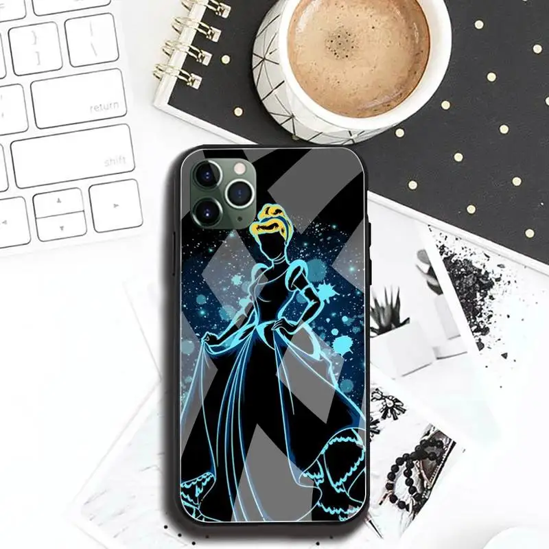 case iphone 13 pro  Stitch Winnie the Pooh Disney Princes Phone Case Tempered Glass For iPhone 13 12 Mini 11 Pro XR XS MAX 8 X 7 Plus SE 2020 cover best cases for iphone 13 pro 