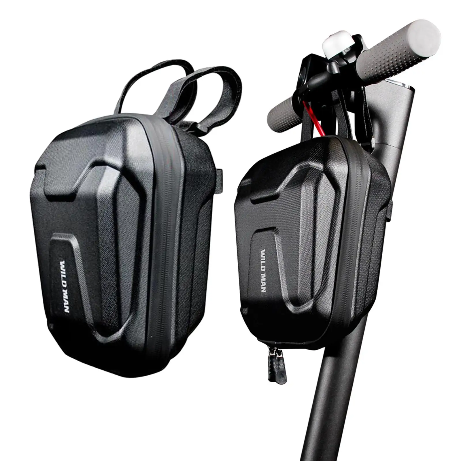 2.5L Electric Scooter Bag Front Hanging Bag Reflective for Folding Bicycle