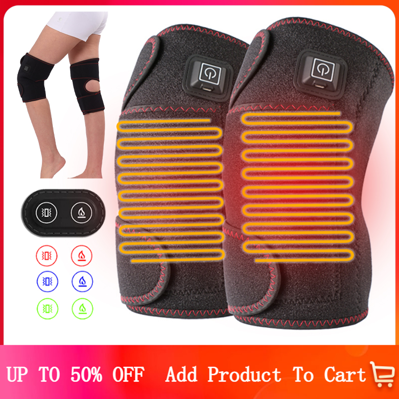 Best of Electric Heating Knee Pads Infrared Heated Therapy Hot Compress Leg Knee Arthritis Pain Relief Back Shoulder Brace Health Care Reviews & Tips