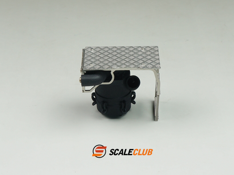 1 Set Scaleclub Modell 1/14 für Iveco Luftfilter Lufteinlass Metall-Treppenstufenmodell – Detail 7