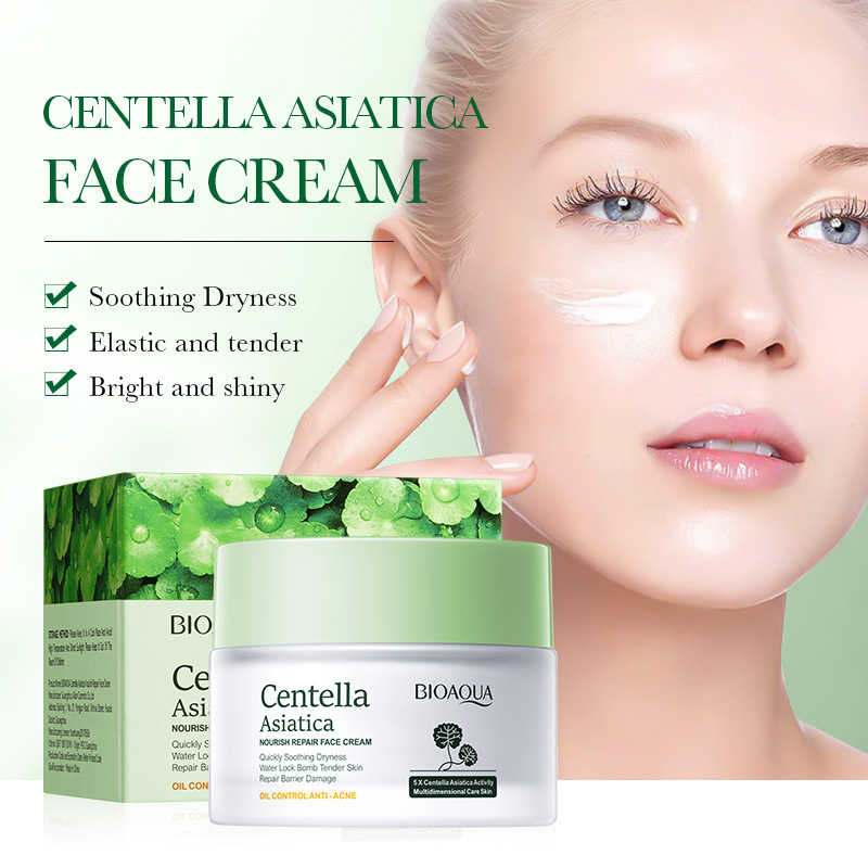 Best of BIOAQUA Centella Asiatica Face Cream Skincare Moisturizing Nourishing Anti-Aging Anti Wrinkle Facial Cream Skin Care For Beauty Reviews & Tips