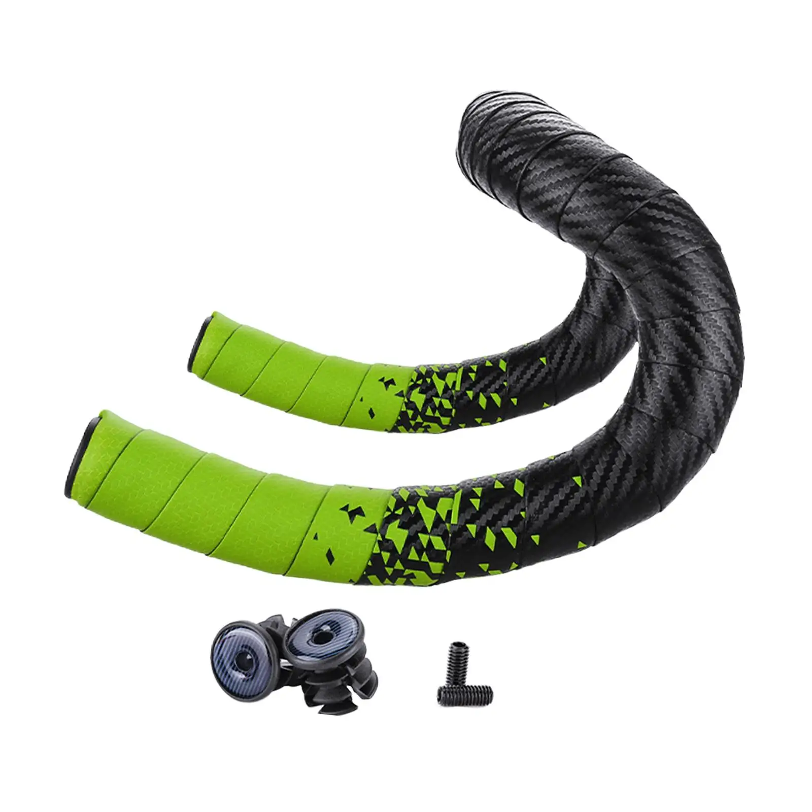 Bike Handlebar Tape, Grip Wrap with Bar End Plugs, Non-Slip, Comfortable, Bike