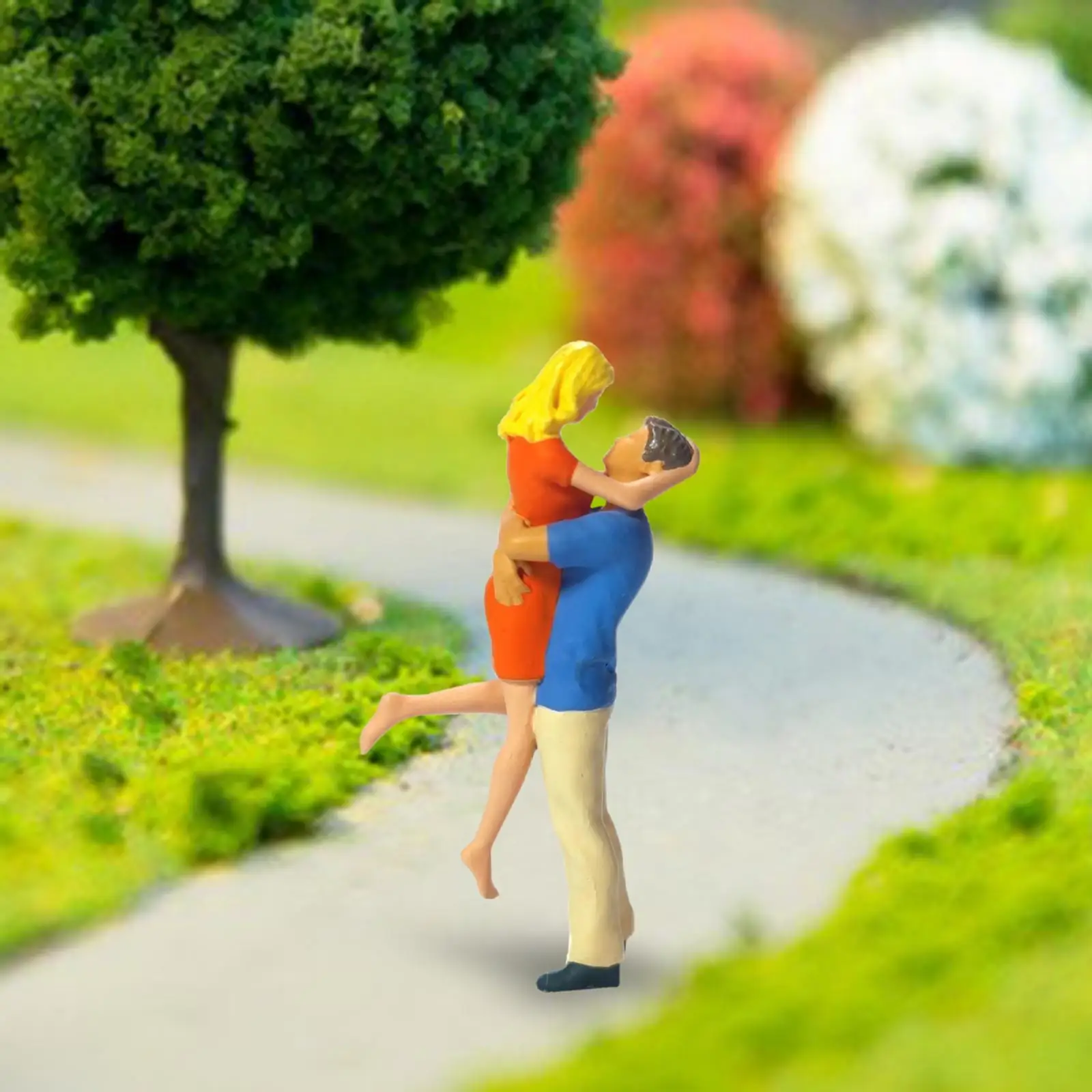 1:64 Diorama Street Character Figure Collectibles Model Trains People Figures for DIY Scene Photography Props Diorama Decoration