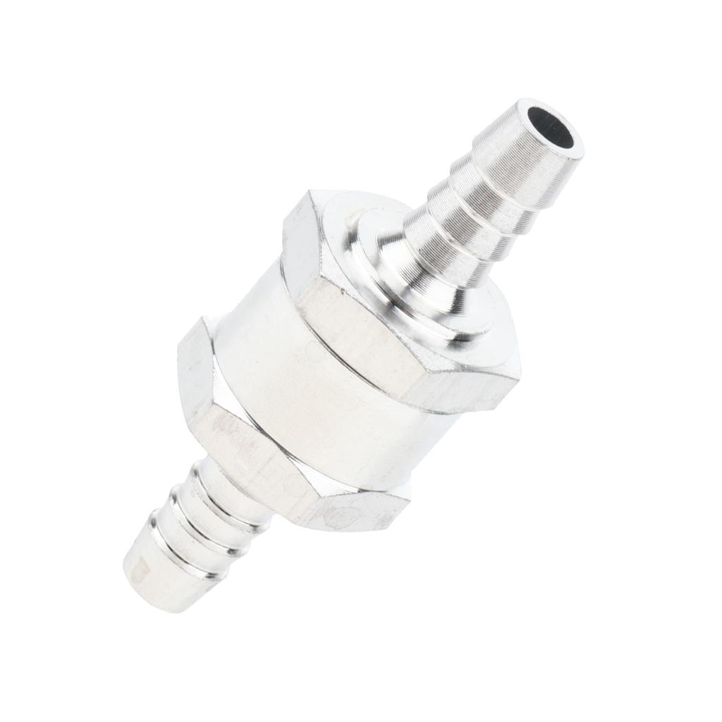 Inline One Way Check Valve Fuel Diesel Pump Liquid Non Return 8mm 0.3inch