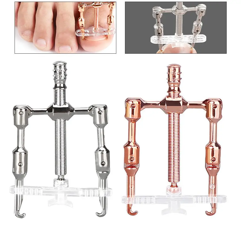 Stainless Steel Mini Gold/Silver Toe Nail Corrector Correction Fixer Recover Toe for Nail Tool Device Ingrown