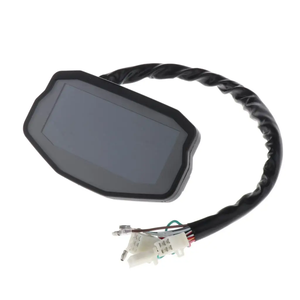  199 Kmh 14000RPM LCD Motorcycle  with Water Temperature for Dirt Motorcycle 2,4 Cylinder