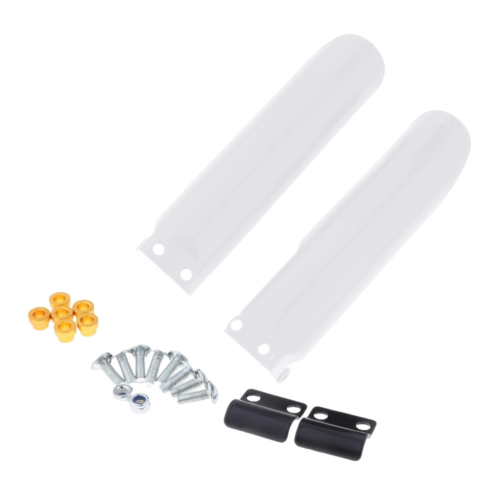 Front Mud Fender Protection Guard Repair Spare Parts Shock Absorbing Mud Flaps Set for Honda Klx Bbr Scooter Dirt Bike ATV