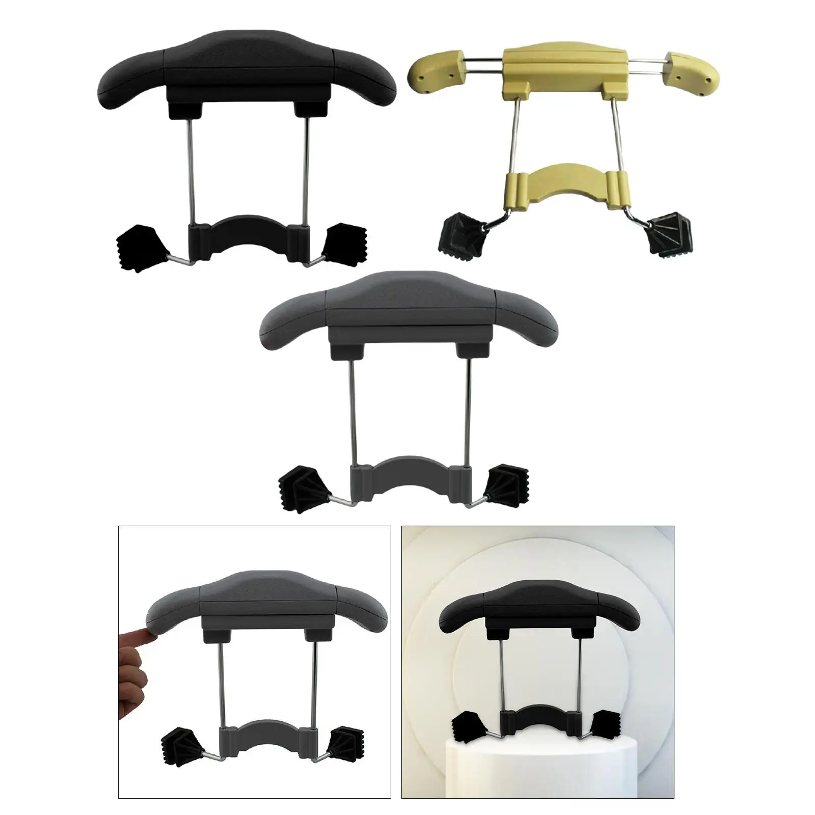 Detachable Car Coat Hangers Universal Durable Holder Back Seat Car Headrest Hook  Vehicle Automotive Shirts Uniforms Sweaters