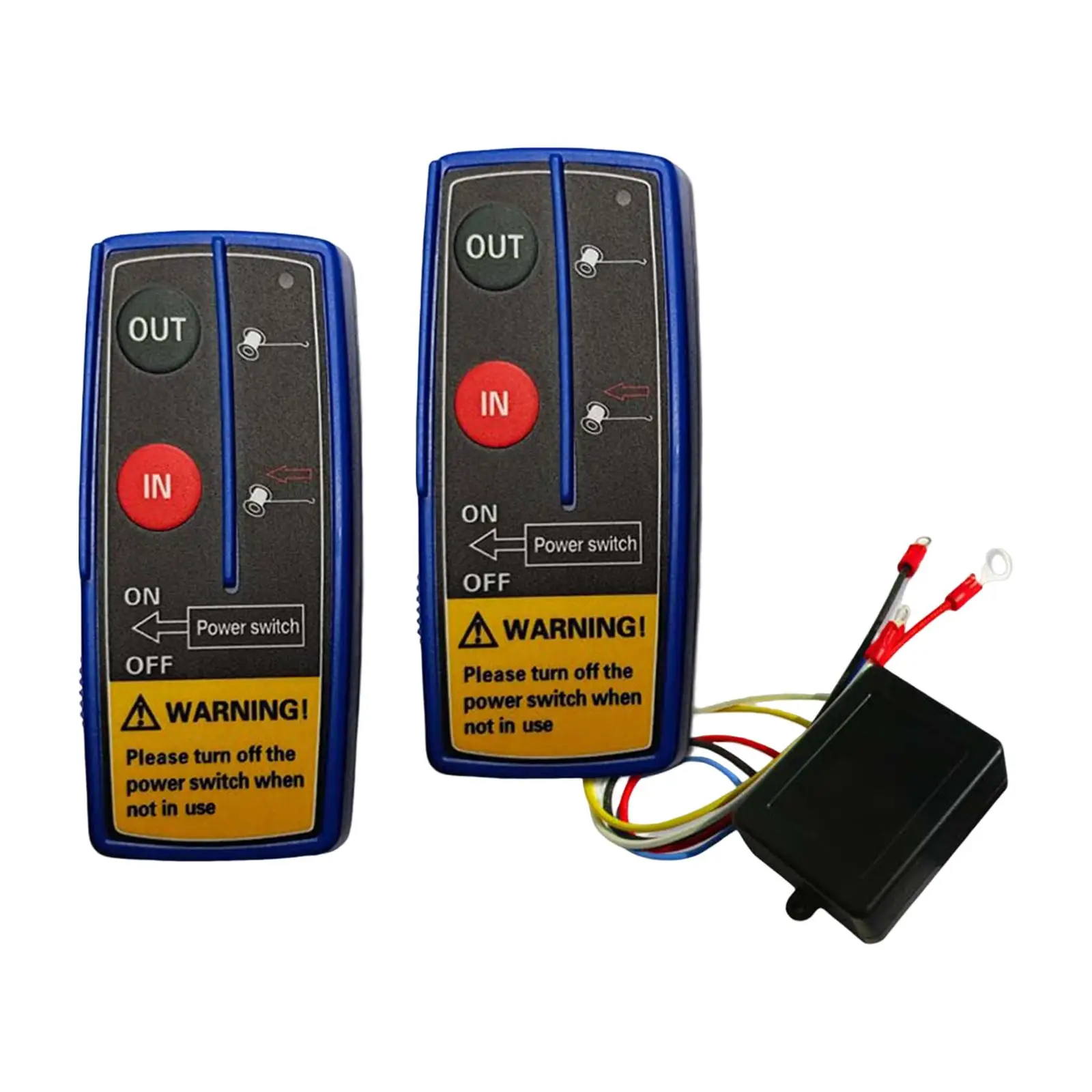 Wireless Winch Remote Control Kit 12V 24V Univerasl Winch Controller for