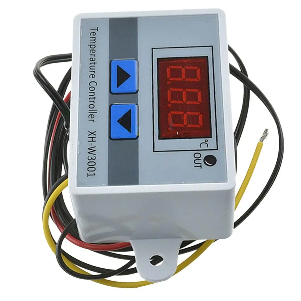 XH-24VW3001 Digital Thermostat Control Switch Probe Temperature Controller