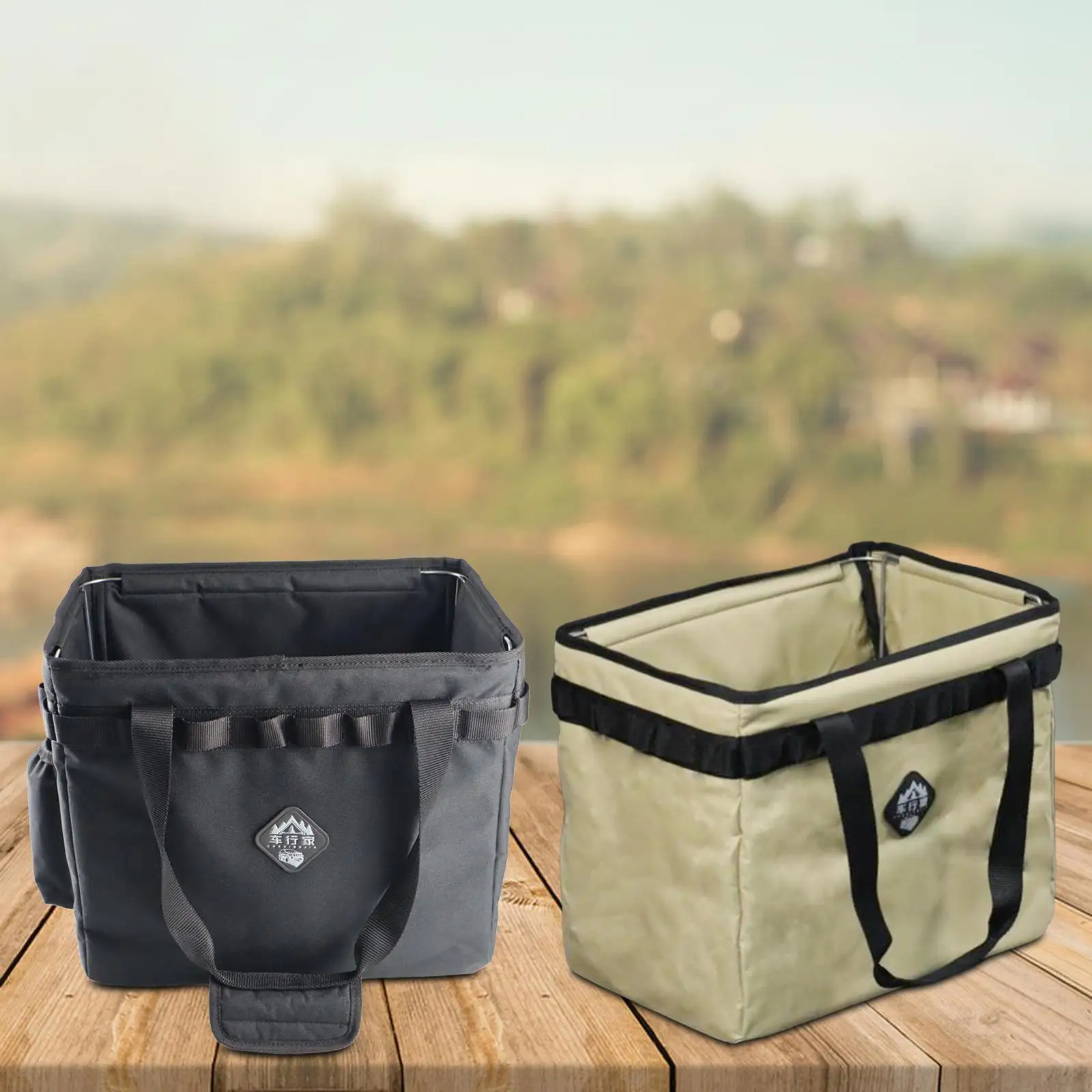 Camping Storage Bag Utility Tote Bag Handbag Picnic BBQ Hiking Travel Duffel