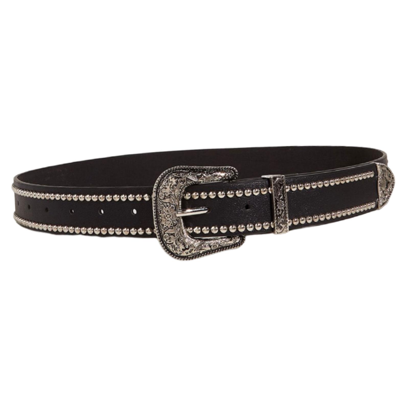 Women Waist Belt Western Cowgirl Decorative for Pants Performance Trousers