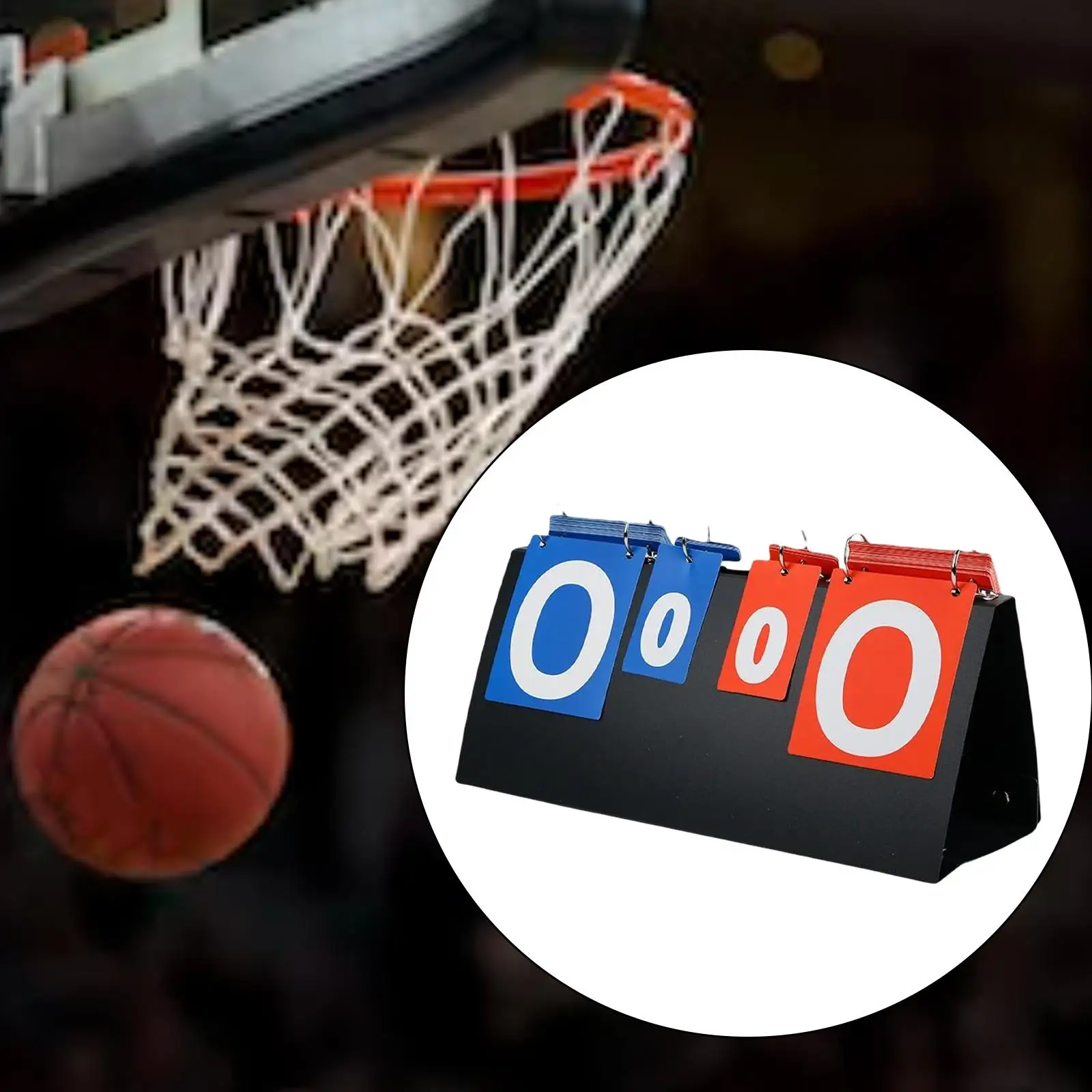 Portable Scoreboard, Score Keeper for Indoor & Outdoor Sports,