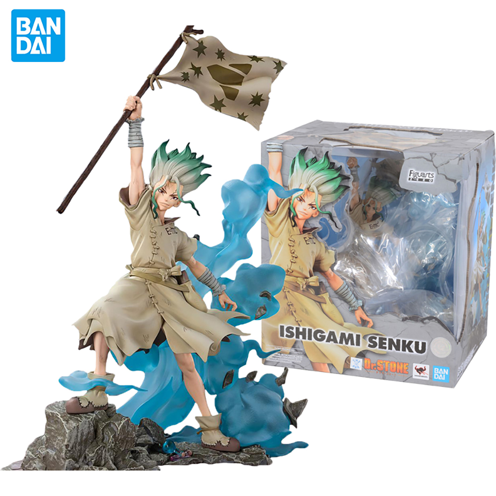 Аниме модель Bandai Senkuu Ishigami фигуртс Zero Dr.stone, коллекционная  фигурка большого размера 29 см, игрушки для мальчиков, подарки на Хэллоуин  | AliExpress