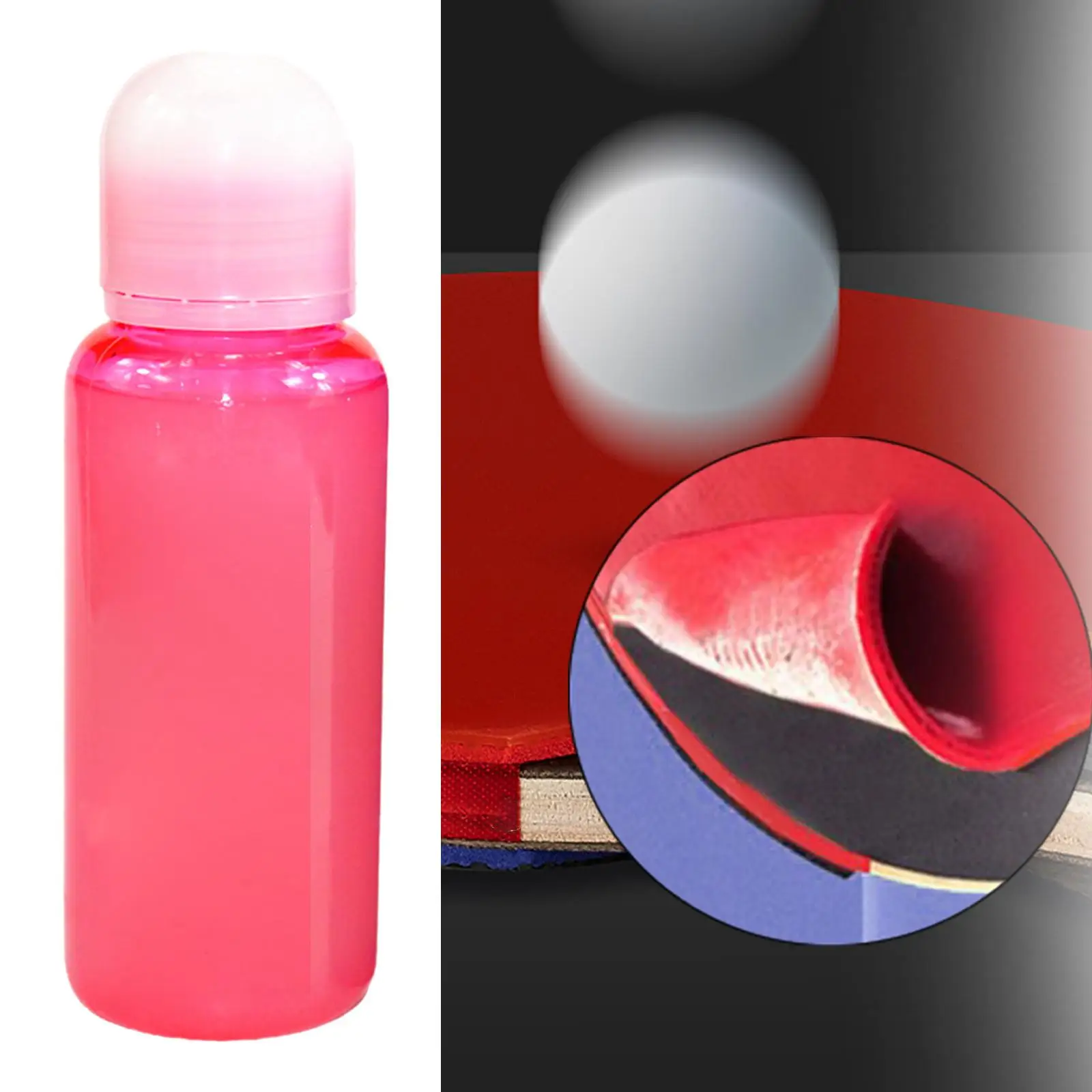 250ml with Built-in Brush for Assembling Paddle Improve Ball Speed Assembling