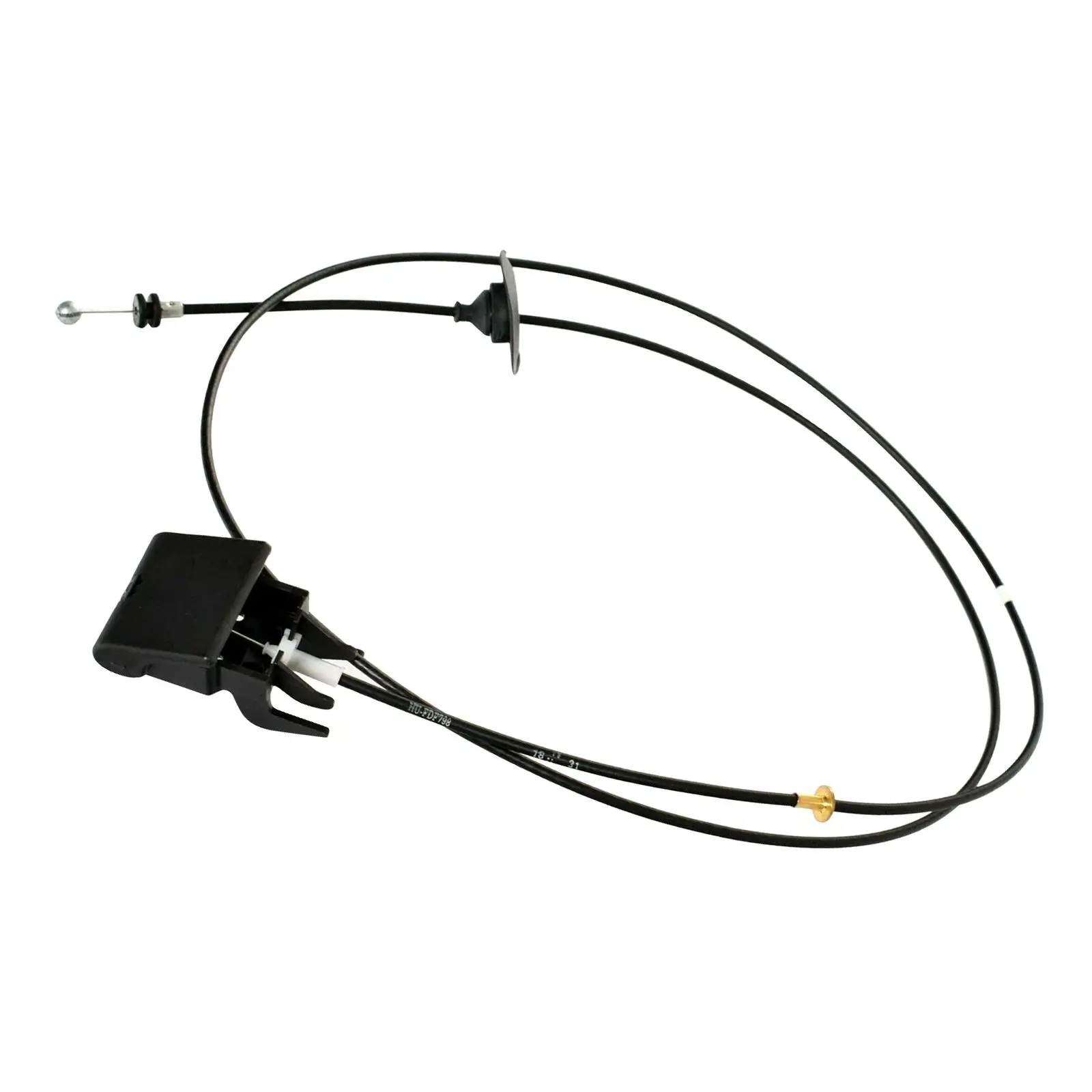 Front Hood Release Cable Wire 1027235 5R2Z16A665Ab Fit  Falcon BA BF Plastic Car Acessories Black