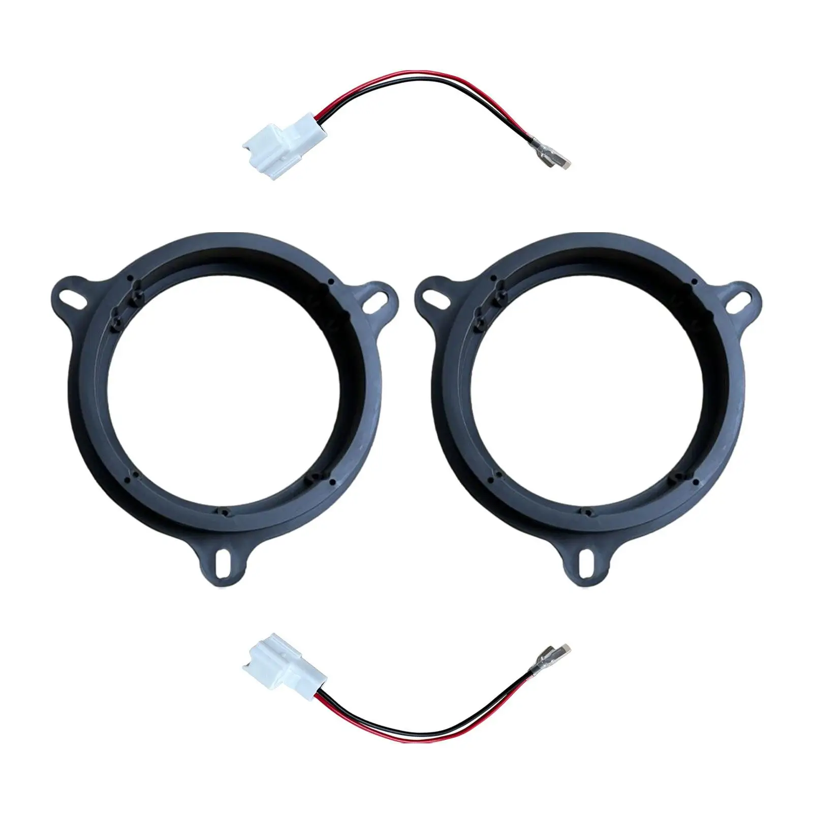 Wiring Harness Set Shims Mounting Vehicles Gasket Car Speaker Spacer Multi Functional Universal Adapter Accessories