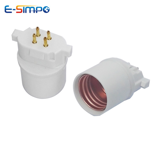 5PCS Adaptateur Douille E27 Vers E14 - Réducteur Pour Ampoules LED, Halogène, CFL, Max 60W