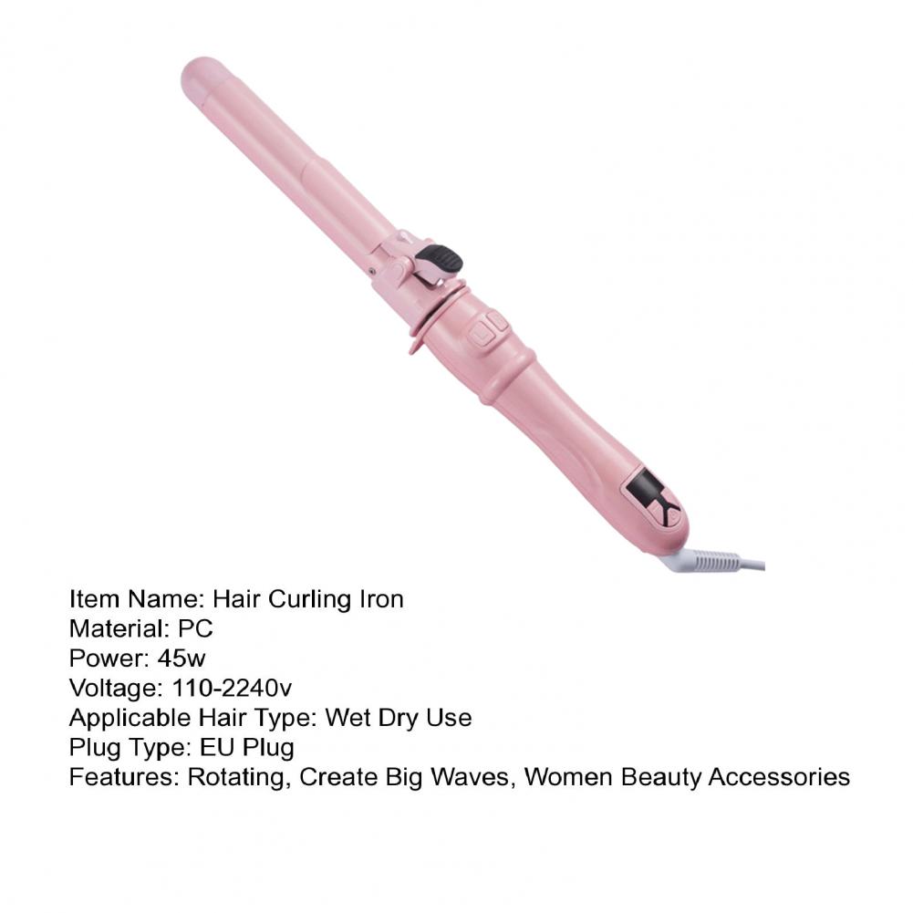 Title 2, Automatic Hair Curling Iron 45w Hair Curling Ir...