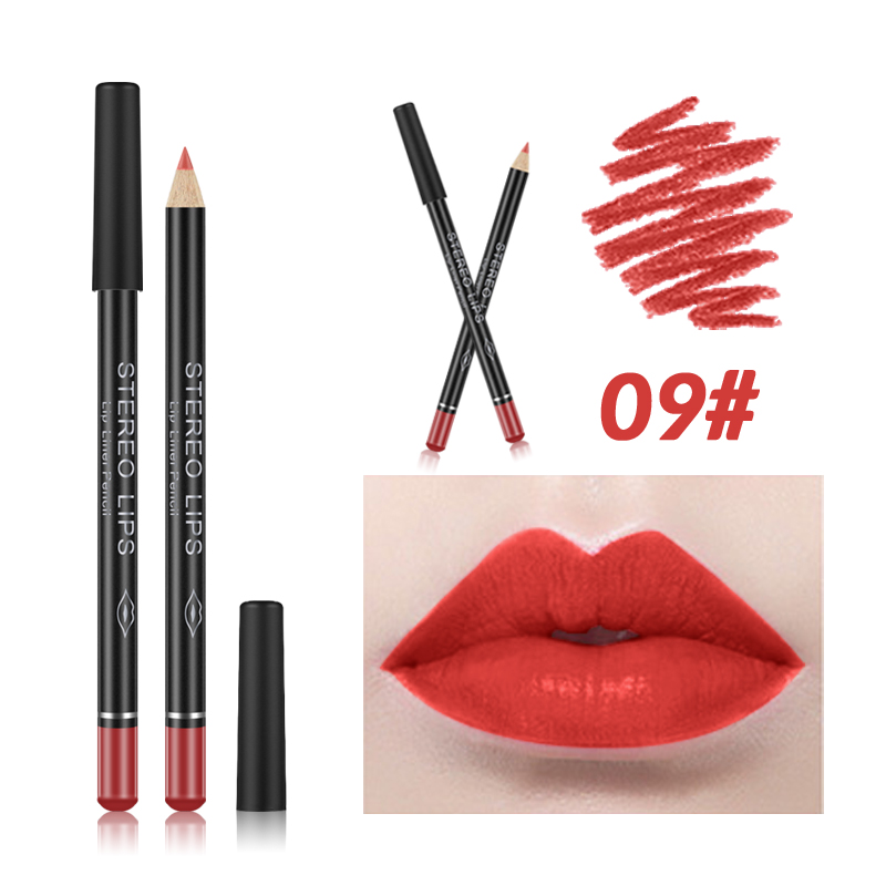 Best of 12 Colors Matte Lip Liner Lipstick Pen Makeup Waterproof Lasting Easy To Wear Non-stick Cup Lip Pigments Cosmetic Beauty Make Up Reviews & Tips - Image 6