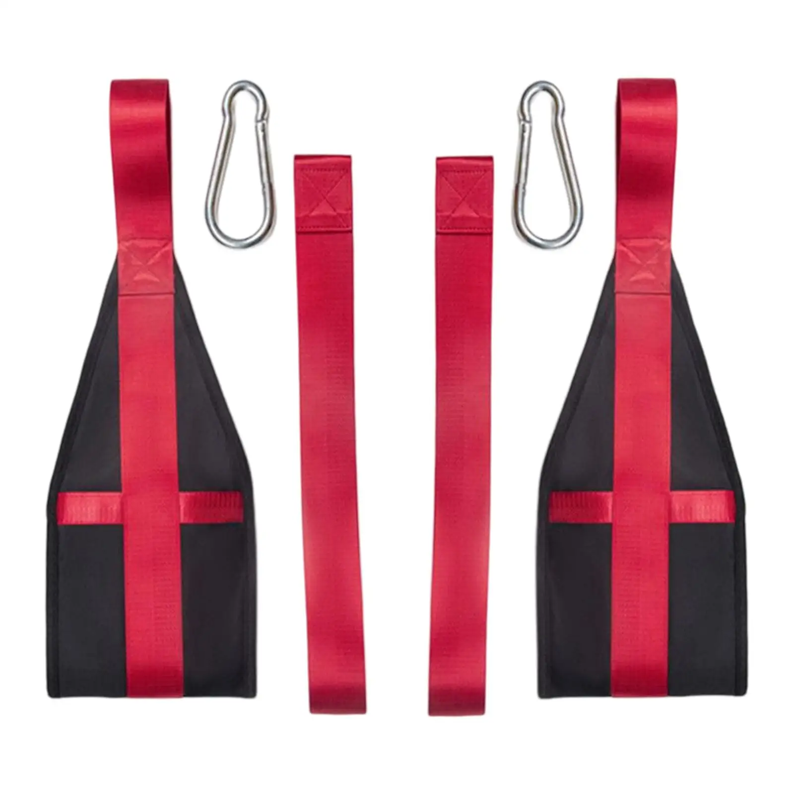 Fitness Hanging Ab Straps for Abdominal Muscle Building Core Strength Training, Knee Raise Straps Gym Equipment