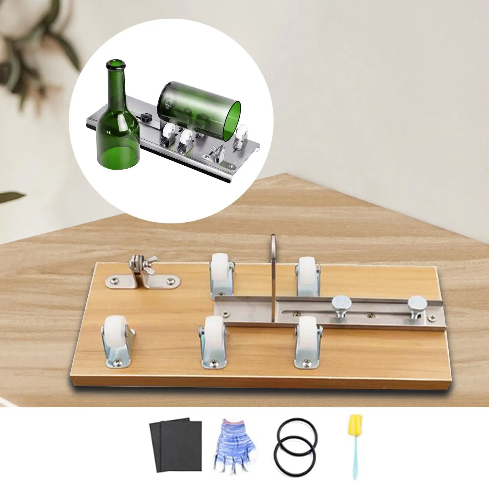 Glass Bottle Cutter Household Stable Professional DIY for Making Flowerpot