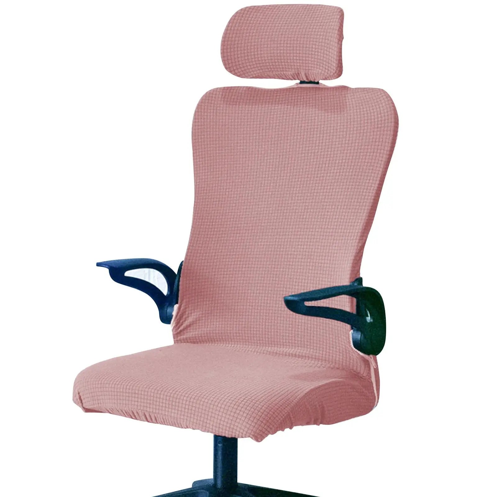 Office Chair Seat Covers with Headrest Cover Washable Stretchable Computer Chair Covers for Kitchen Swivel Computer Desk Chairs