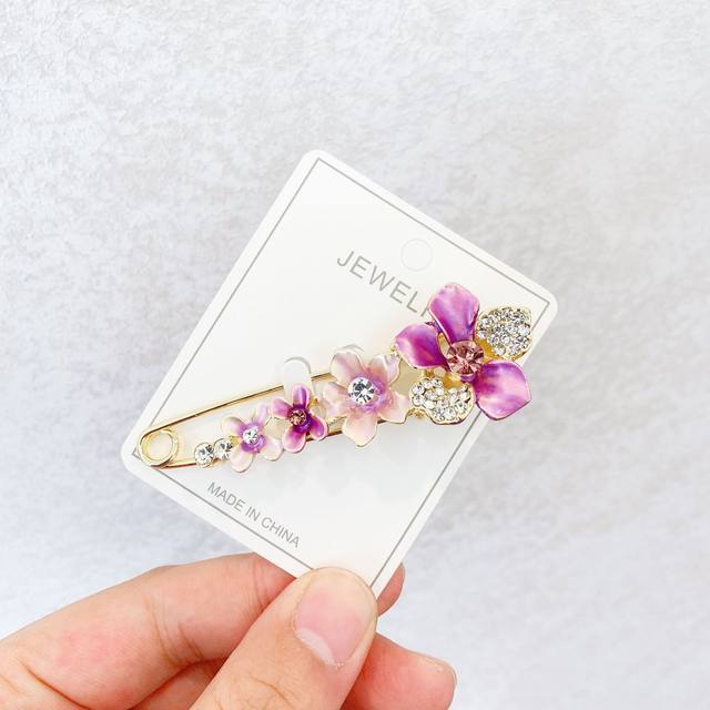 6 épingles à Revers Fleur - Pour Vêtements Et Accessoires
