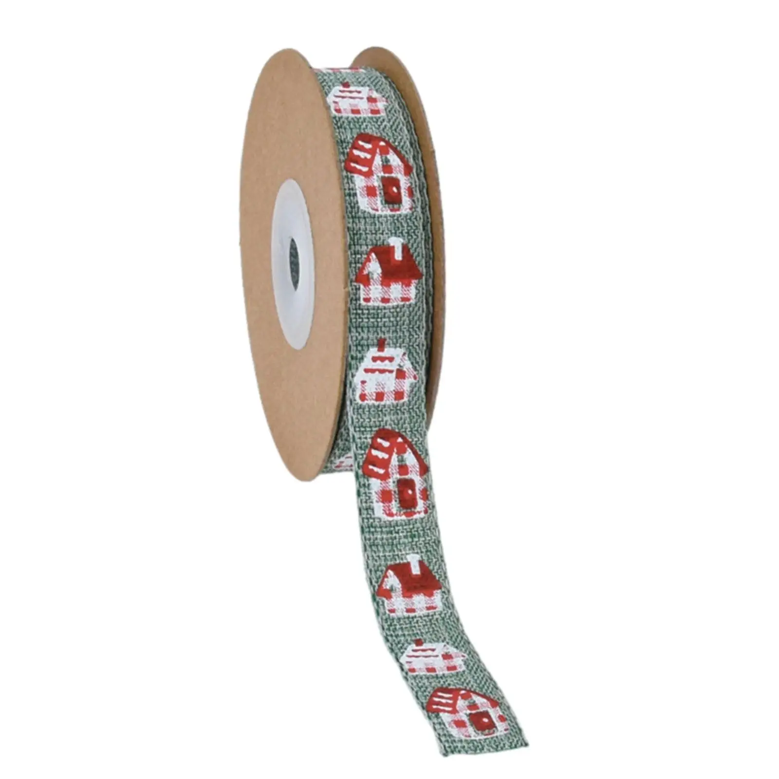 Christmas Ribbon Xmas Decor Width 1.5cm Fashionable DIY Wrapping Ribbon for Cake