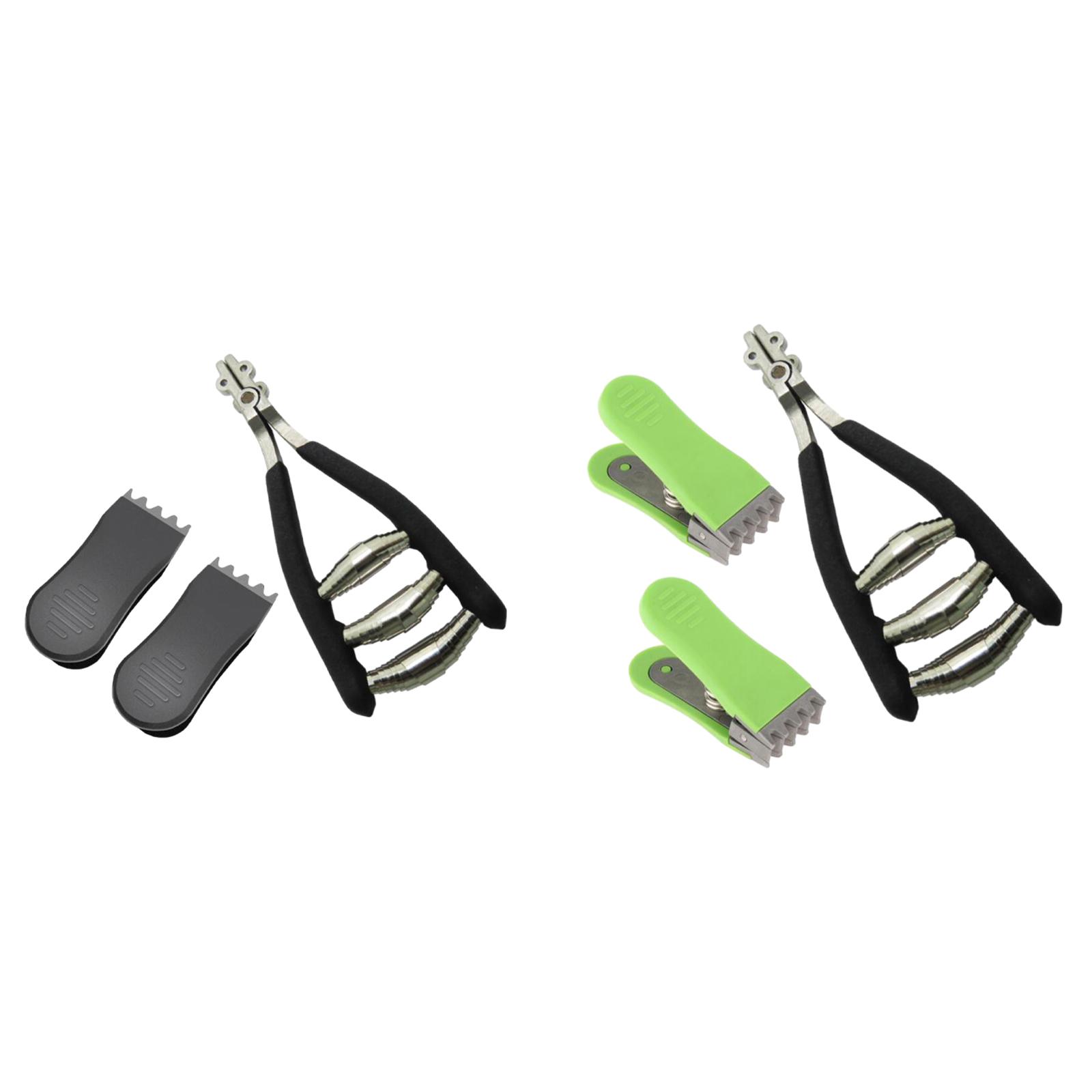 Starting Clamp Tennis Equipment Wide Head Portable Professional 3 Spring Clamping Tool Stringing Clamp for Squash Tennis Racket