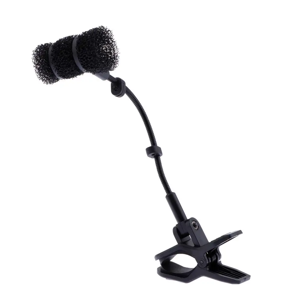 Plastic Wireless Microphone MIC Clip Stand Holder Erhu Flute Parts Accs