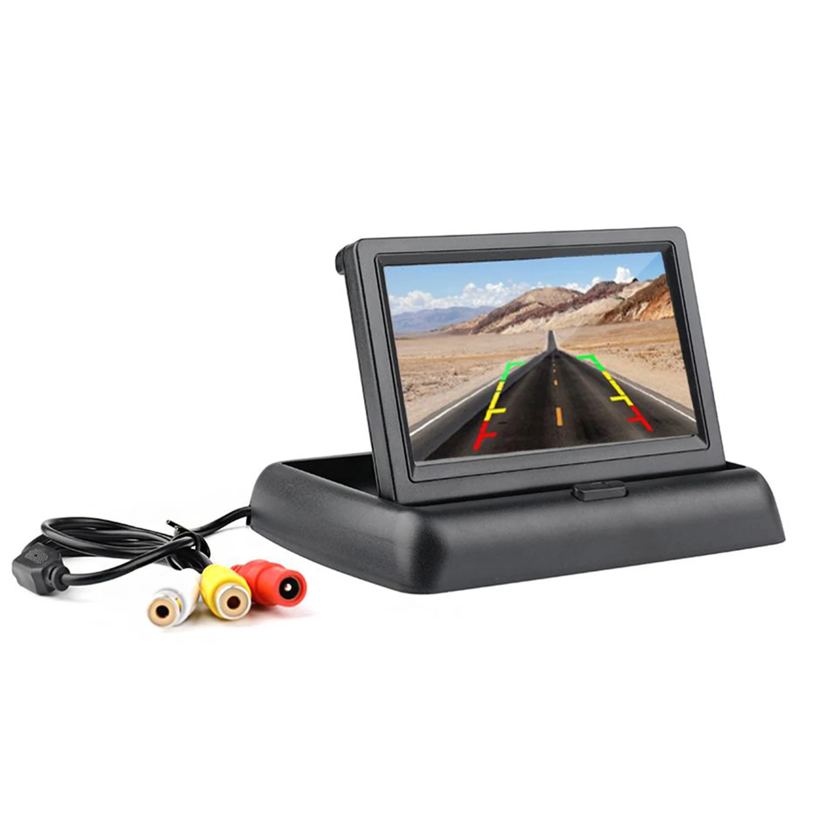 4.3 Inch Foldable Car Parking Rearview Monitor  LCD Reversing Camera