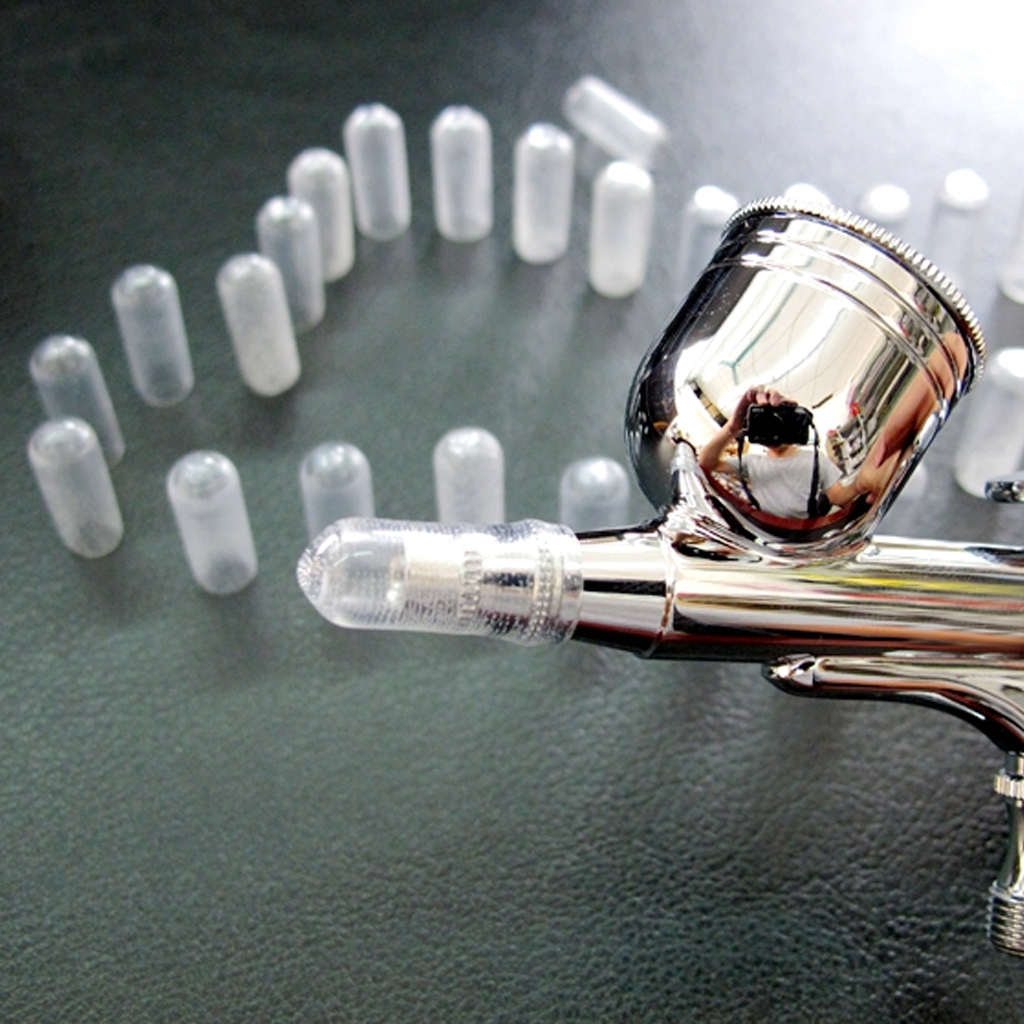 Hobby Model Kits, Durable Airbrush Caps, Maintenance Tools for Iwata