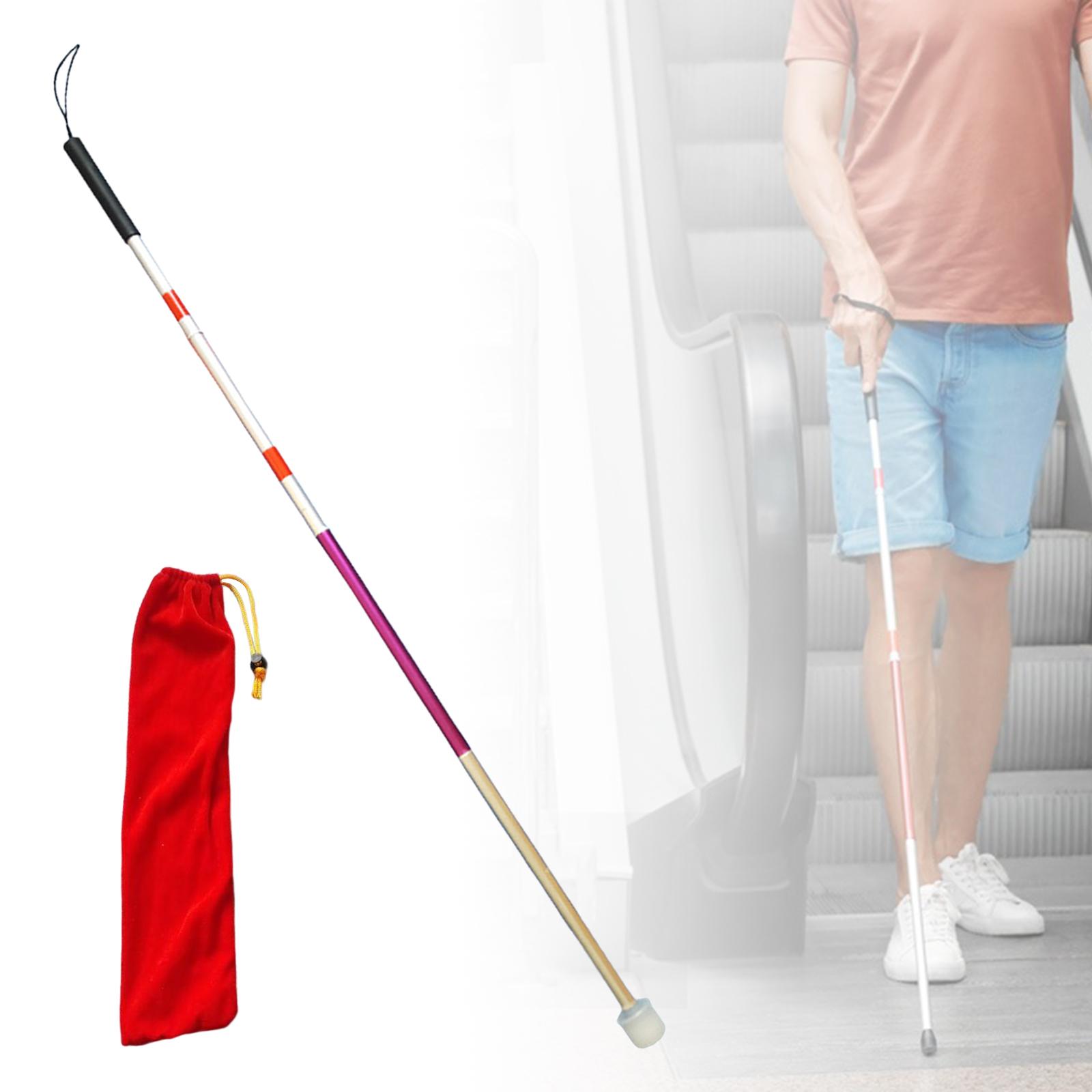 Foldable Cane Hand   Comfortable Walking Cane Blind People Blind