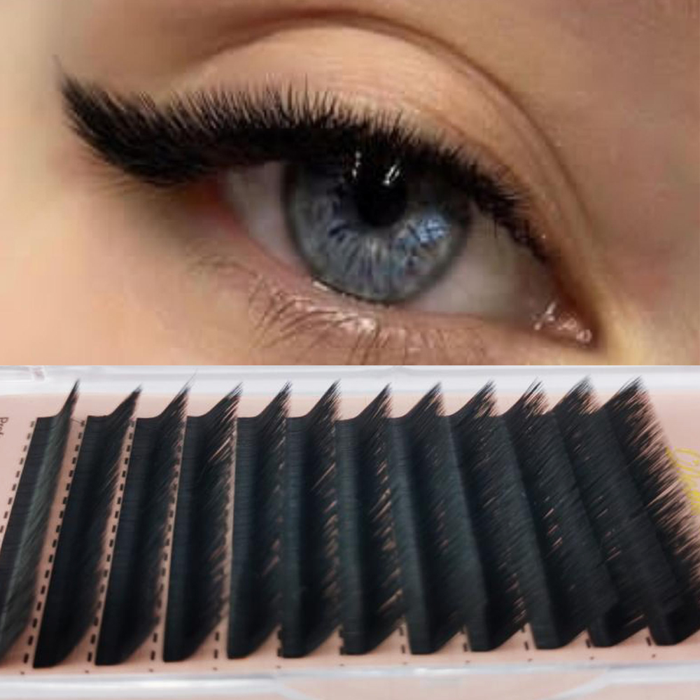 Best of L Curl Easy Fan False Eyelash Extensions Russian Volume Fast Fanning Individual Lashes Classic Premium Mink Eyelash Supplies Reviews & Tips