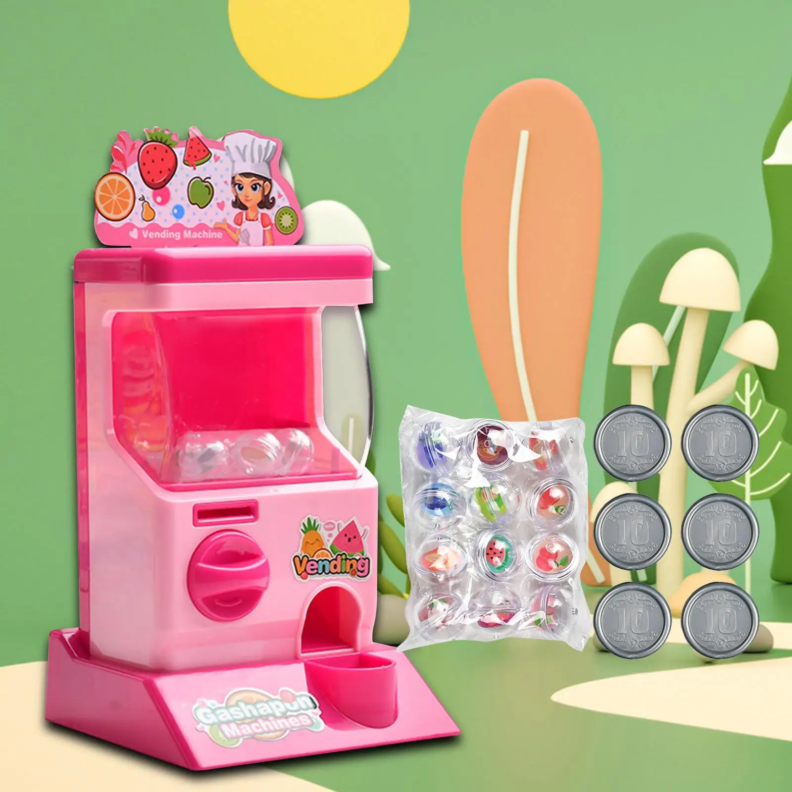 Claw Machine Arcade Game Automatic Doll Claw Machine Birthday Gift Doll Machine Durable Sturdy for School Boys Girls Children