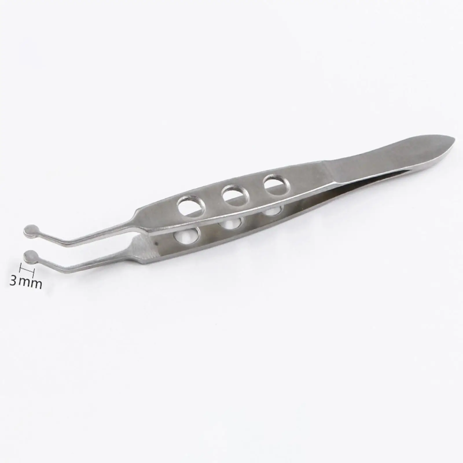 Meibomian Gland Forceps Ophthalmological Eye Tool High Precision Stainless Steel Tools Clip Clamp for Eyelid Meibomian Flap