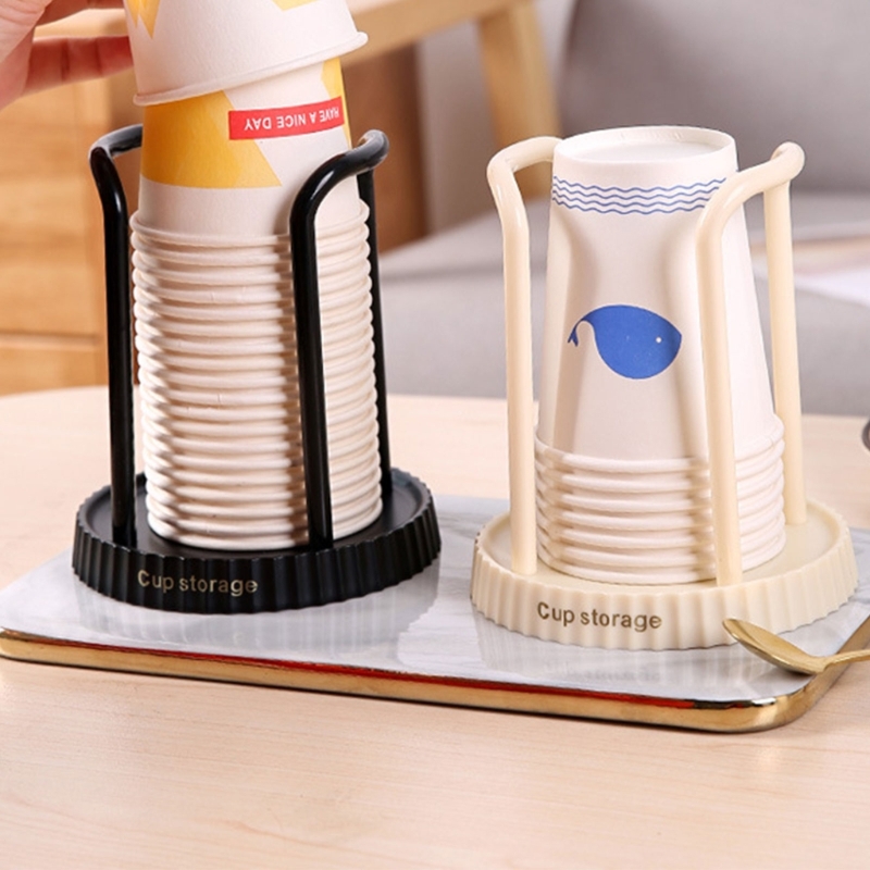 Description Picture 3 of itemKitchen Paper Cup Holder Disposables Cups Cup Picker Multifunctional Cup Rack