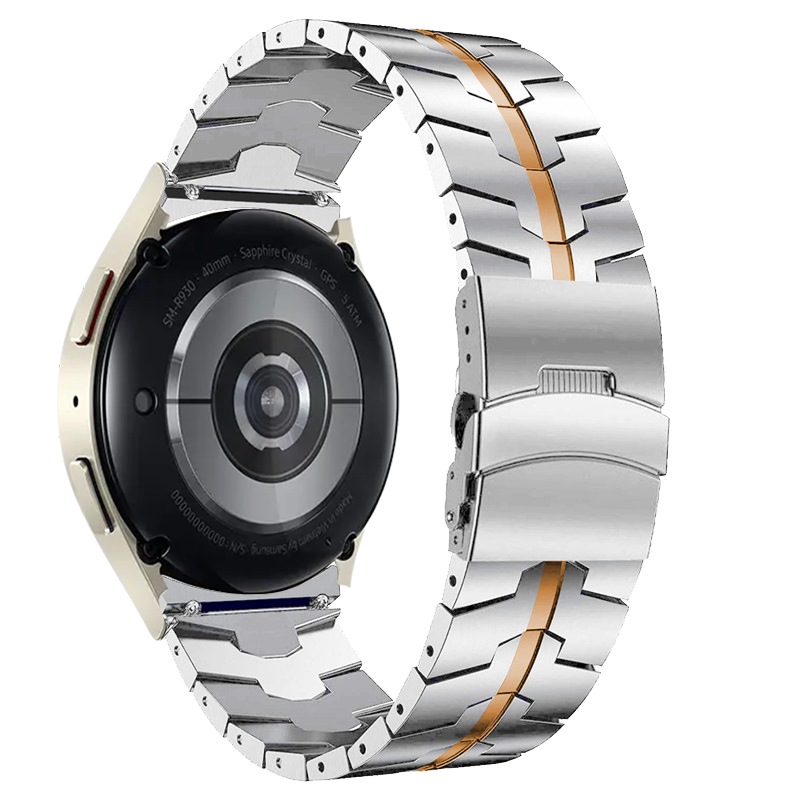 Stainless Steel Strap For Samsung Watch 6 Classic 47mm 46mm 43mm 42 Watch 4/5/6 44mm 40mm Metal band for Galaxy Watch 5 Pro 45mm