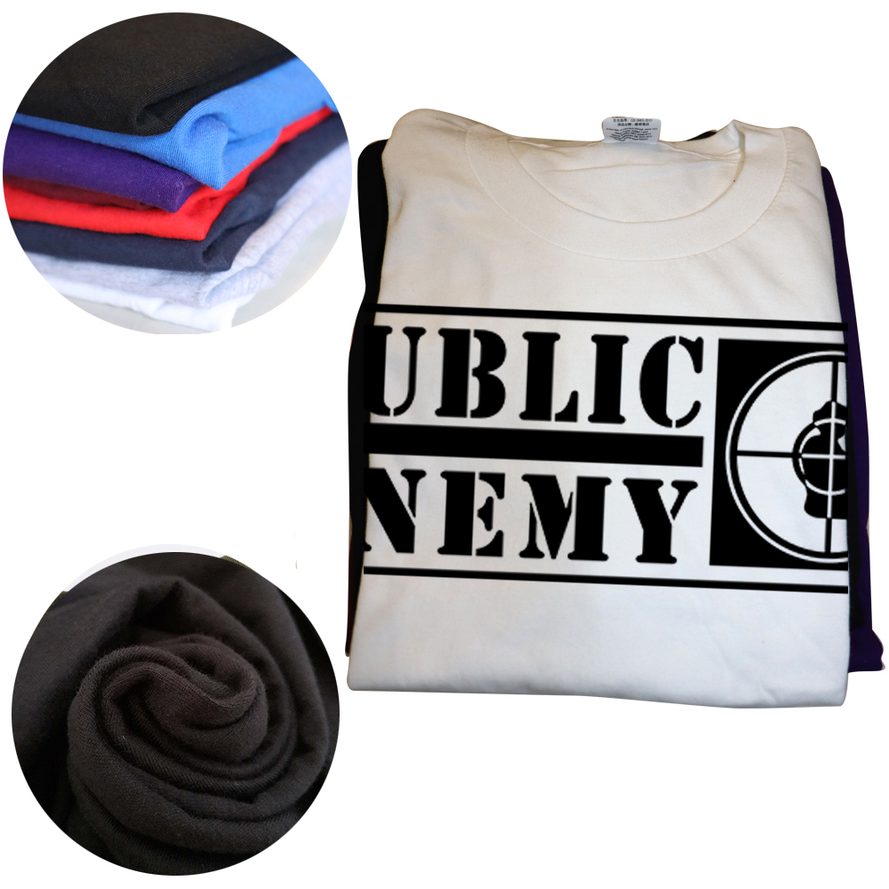 Öffentlicher Feind T-Shirt Neuheit Musik Männer T-Shirt Rap bequeme Camiseta Hombre Camisetas Sommer Muster Herren Kleidung – Detail 3