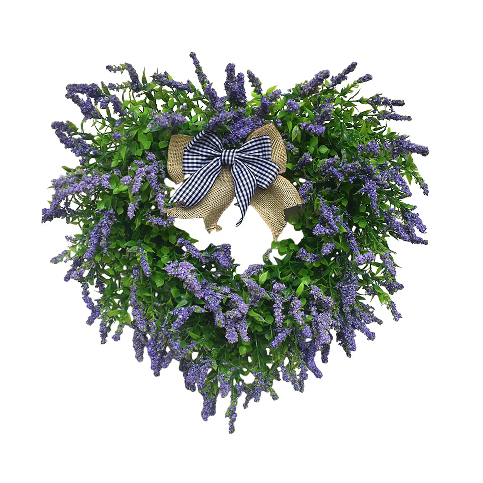 Valentine`s Day Wreath Lifelike Artificial Flower Wreath for Dinner Outdoor Indoor Wedding Wall Hanging Decor Front Porch